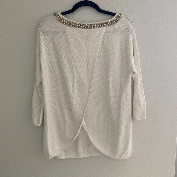 Hinge Crystal Embroidered Sweater - Picture 5 of 7